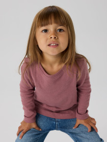 NAME IT Bluse Hulmønster Sif Wistful Mauve