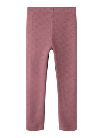 NAME IT Leggings Hulmønster Sif Wistful Mauve