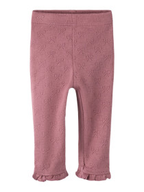 NAME IT Leggings Hulmønster Sif Wistful Mauve
