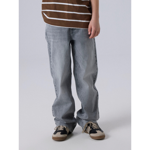 NAME IT Straight Jeans Ryan Medium Grey Denim