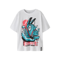 NAME IT T-shirt Jef Fortnite Bright White