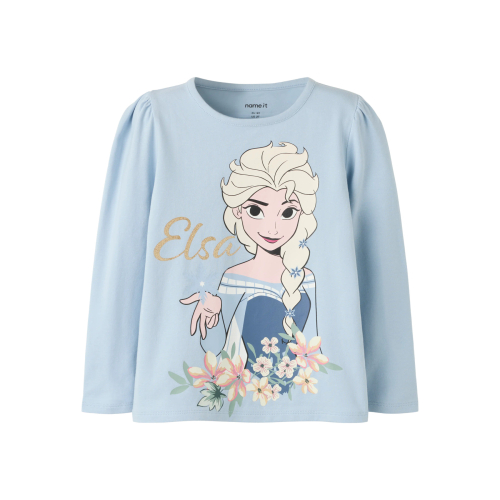 Name It Bluse - Frozen - NmfJala - Subdued Blue