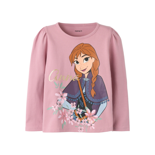 NAME IT Bluse Jala Frozen Lilas