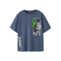 NAME IT Minecraft T-shirt Jun Vintage Indigo