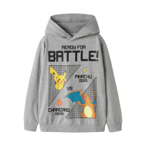 NAME IT Sweatshirt Jol Pokemon Grey Melange