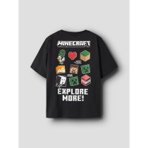 NAME IT T-shirt Julio Minecraft Black