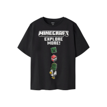 NAME IT T-shirt Julio Minecraft Black