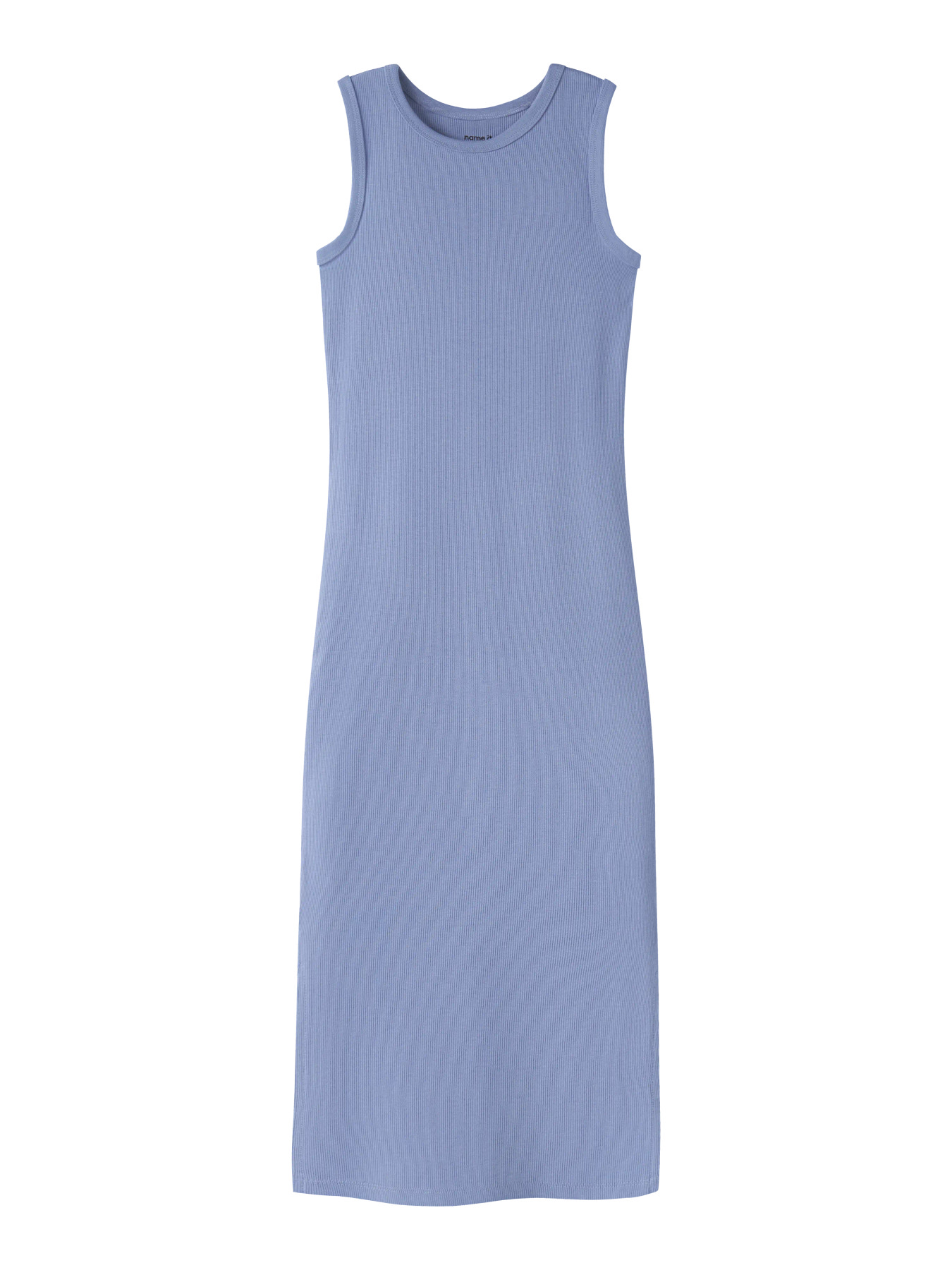 NAME IT Rib Maxi Kjole Nakal Purple Impression