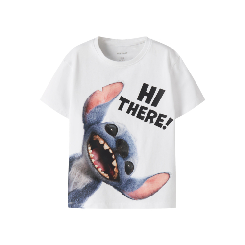 Name It Stitch Jylle - T-shirt - Hvid - 92