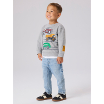 NAME IT Sweatshirt Jorge Tonka Grey Melange