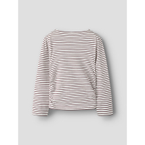 NAME IT Bluse Silke Burgundy Cloud Dancer