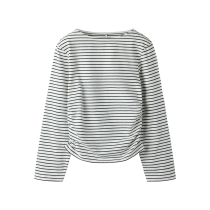 NAME IT Bluse Silke Black Cloud Dancer