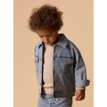 LIL ATELIER Denim Jakke Deva Medium Blue Denim