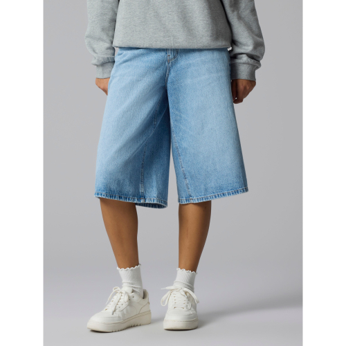 LMTD Shorts - Loose Knickers - NlfBirm - Light Blue Denim