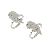 NAME IT 2-Pak Friends Ringe Silver