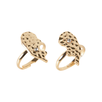 NAME IT 2-Pak Friends Ringe Gold Colour
