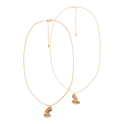 Name It Halskæde - 2-pak - Nmflfrieds - Gold Colour