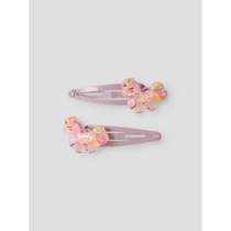 NAME IT 2-Pak Hårspænder Unicorn Lotus