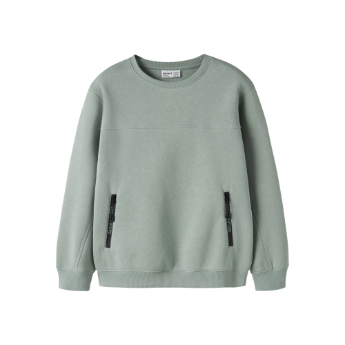 Name It Leo - Sweatshirt - Grøn - 128
