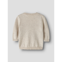 NAME IT Striktrøje Ligan Peyote Melange