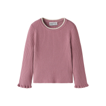 NAME IT Striktrøje Leanna Lilas
