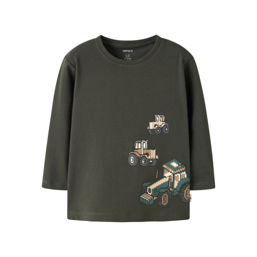 Name It Bluse - NmmLawrence - Peat m. Print