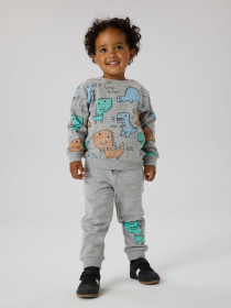 NAME IT Sweatpants Sikko Grey Melange