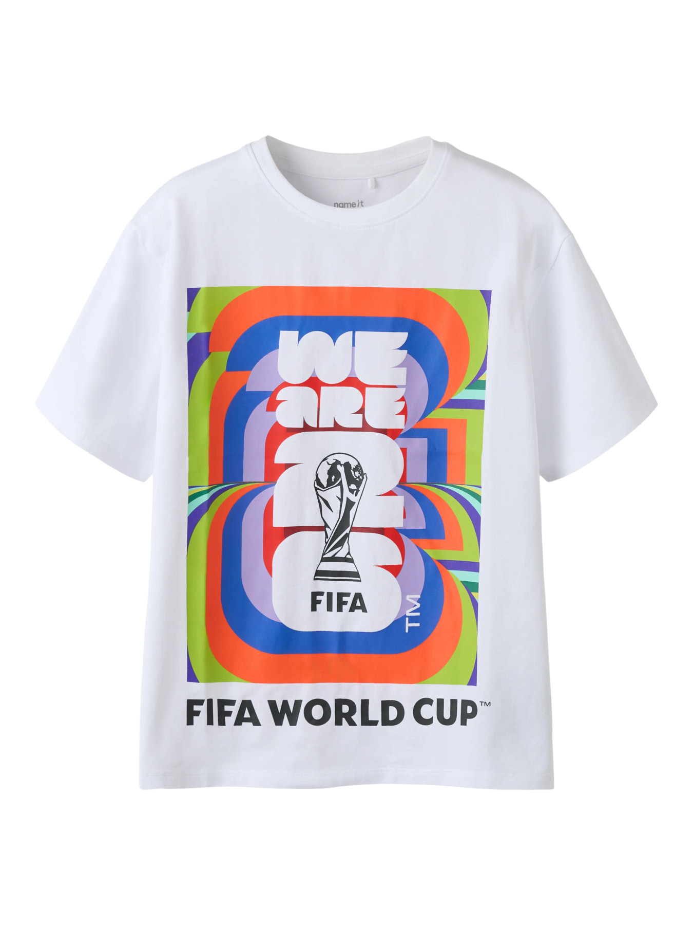 NAME IT T-shirt Macs Fifa Bright White