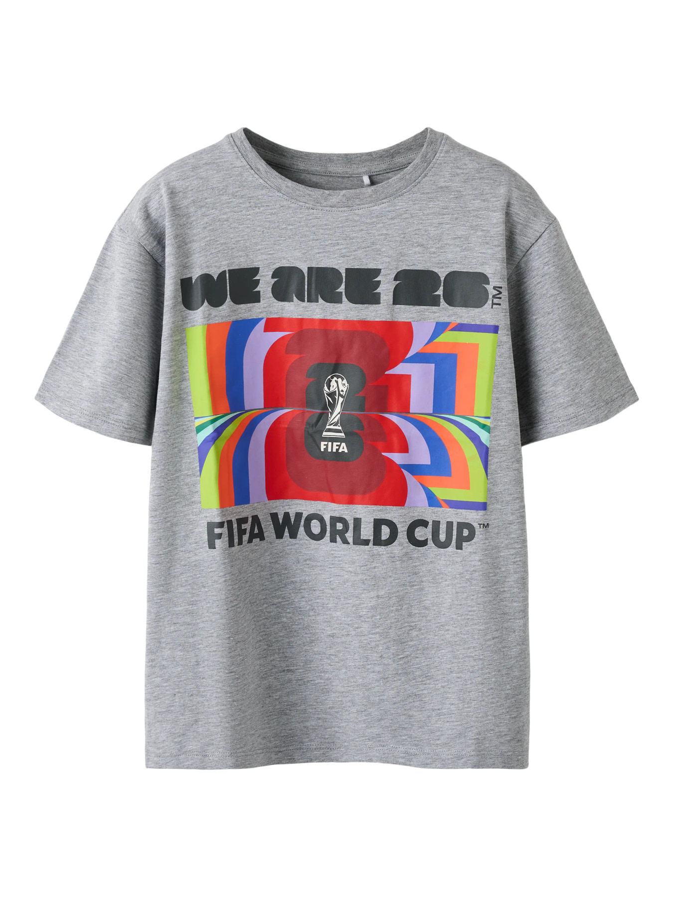 NAME IT T-shirt Macs Fifa Grey Melange