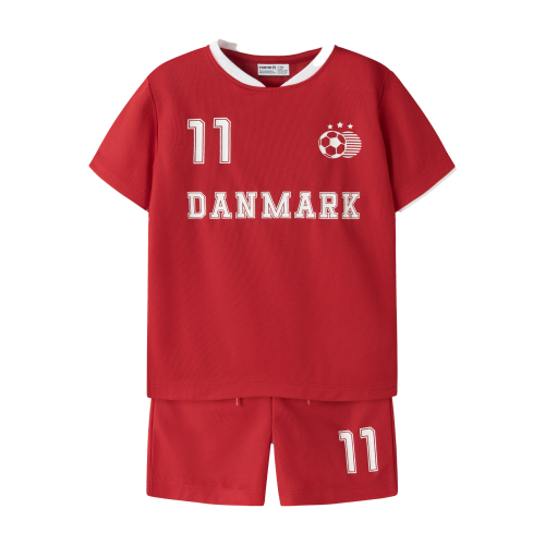 NAME IT Fodboldsæt Hiteam True Red billede