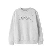 NAME IT Sweatshirt Ofranz Light Grey Melange