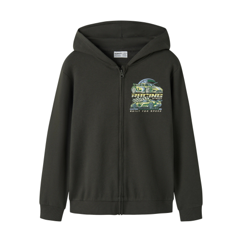 Name It Voltinus Peat Racing - Børne Sweat Cardigan - 140
