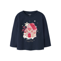 NAME IT Bluse Repoler Navy Blazer