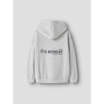 NAME IT Sweatshirt Leland Light Grey Melange