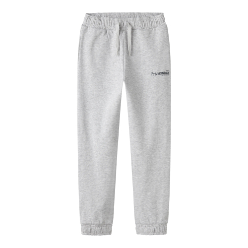 Name It Sweatpants - NkmLeland - Light Grey Melange