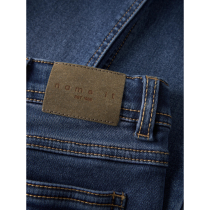 NAME IT Fleece Jeans Silas Dark Blue Denim