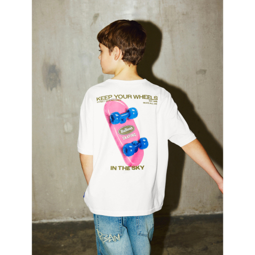 Name It T-shirt - NkmNico - Cloud Dancer