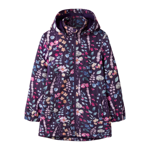 Name It Softshelljakke m. Fleece - NkfAlfa08 Long - Crown Jewel