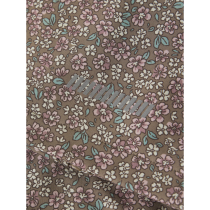 NAME IT Softshell Jakke Alfa08 Brown Lentil Flower Field