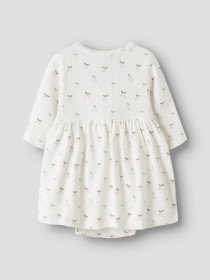 NAME IT Kjole Body Ficherry Cloud Dancer