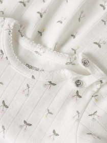 NAME IT Kjole Body Ficherry Cloud Dancer