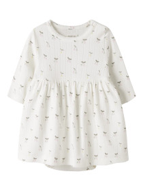 NAME IT Kjole Body Ficherry Cloud Dancer