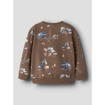 NAME IT Sweatshirt Nelson Brown Lentil