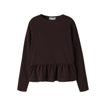 NAME IT Bluse Namsa Chocolate Plum