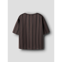 NAME IT T-Shirt Nokollo Chocolate Plum
