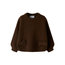 NAME IT Striktrøje Ndoper Chocolate Plum