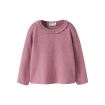 NAME IT Striktrøje Nalie Lilas