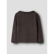 NAME IT Striktrøje Nalie Chocolate Plum