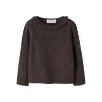 NAME IT Striktrøje Nalie Chocolate Plum