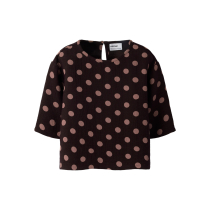 NAME IT Bluse Nina Chocolate Plum